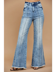 Wisteria Wide Leg Palazzo Fit Jeans