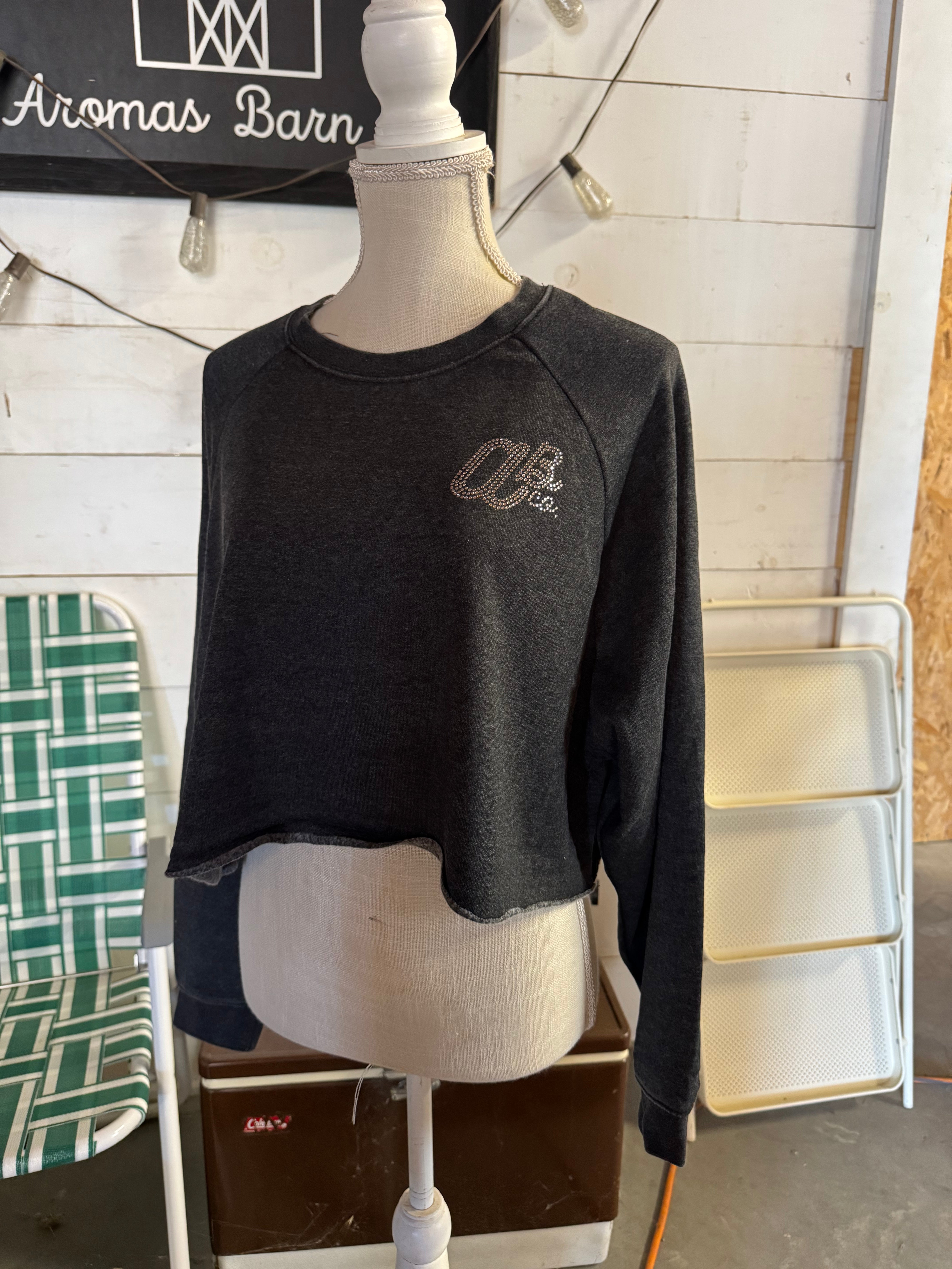 Laid Back Crop Sweatshirt