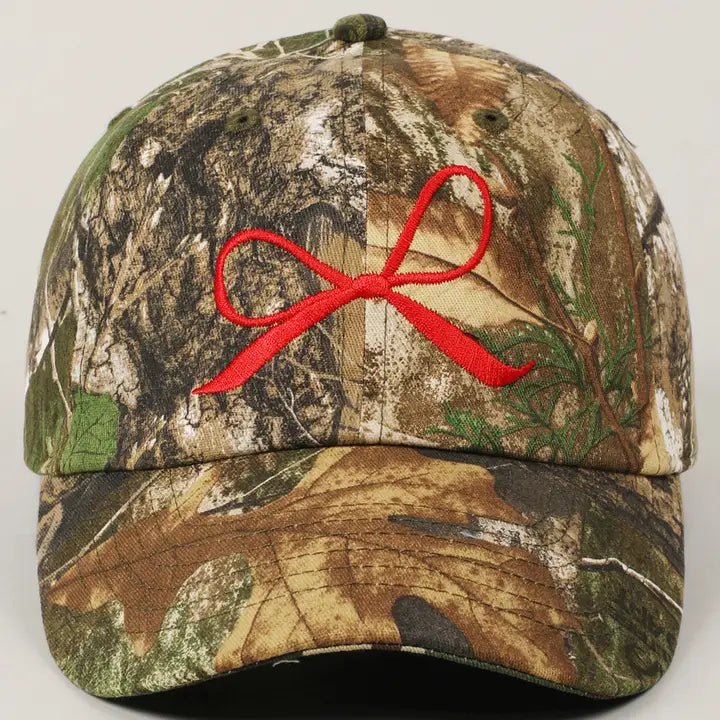 Camo Bow Trucker Hat